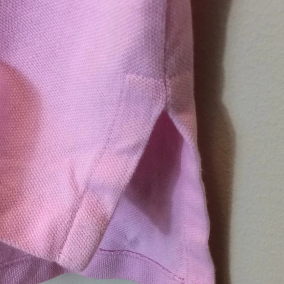 Polo by RL Custom Fit Pink Shirt Blue Pony Size L - Picture 4 of 9